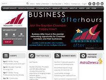 Tablet Screenshot of boulderchamber.com